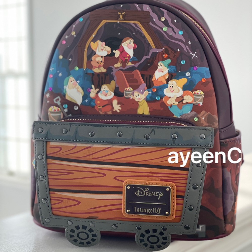 Loungefly 7 dwarfs mine kuni backpack